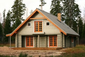 Construction d'une toiture en bois