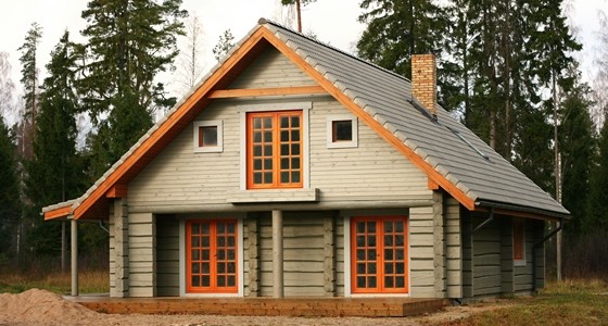 Construction d'une toiture en bois